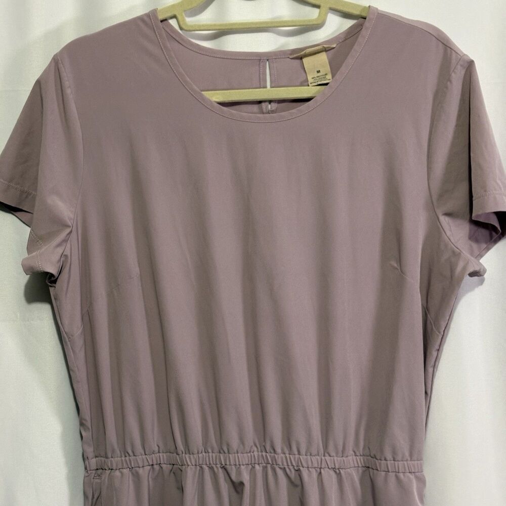 Duluth Trading Co. Flexcellence Purple Dress Size Medium Wicking Athleisure - Picture 3 of 8